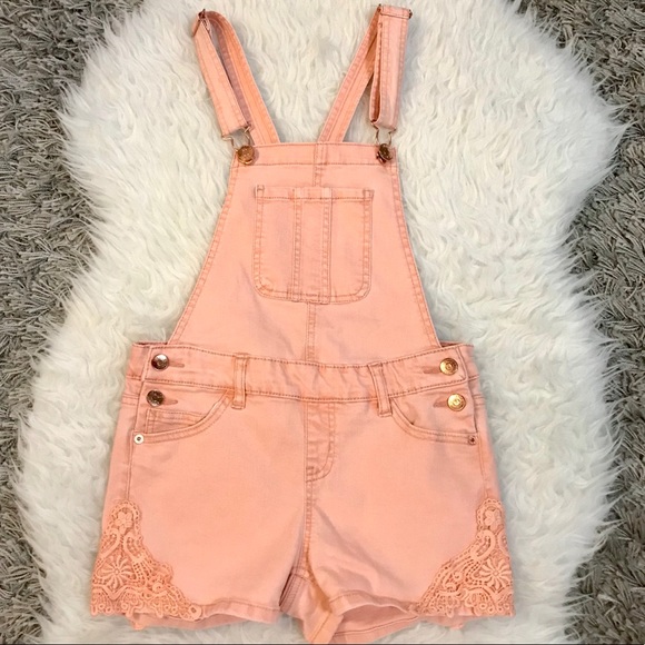 justice short overalls